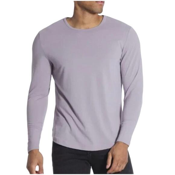Cuts Clothing Other - CUTS CLOTHING AO Mens Universal Long Sleeve Curve-Hem Tee Light Purple XXL